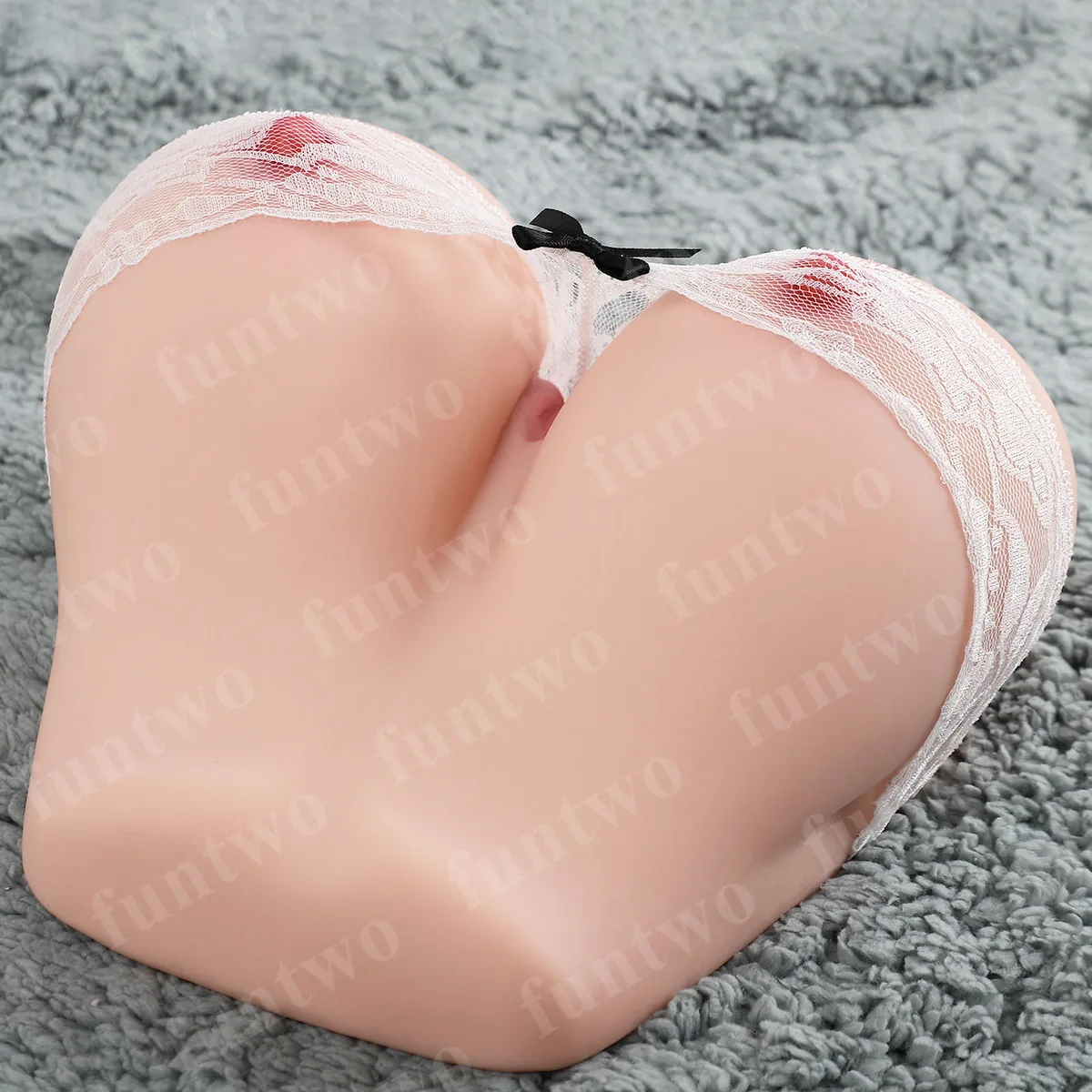Realistic TPE Vulva & Hip Pad Masturbator by LushForm — premium silicone half-body sex doll torso