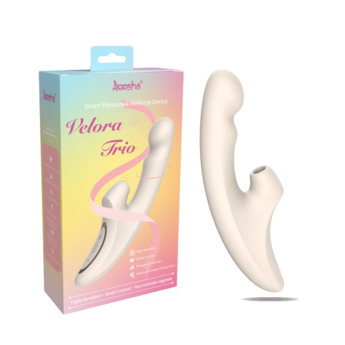 Velora Trio App-Controlled Rabbit Vibrator